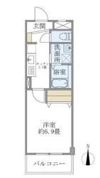 フジ・プライムコートの物件間取画像